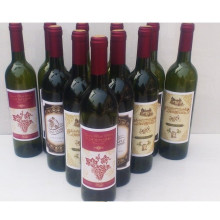 Haonai hot sale high quality wine glass bottle